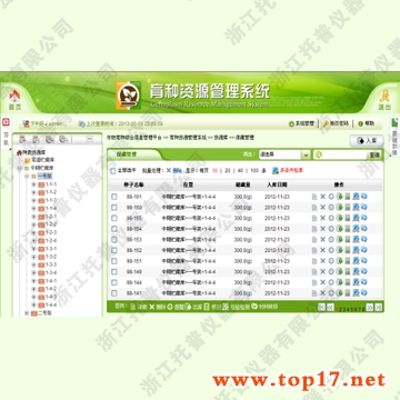 種質(zhì)資源庫(kù)管理系統(tǒng) TPZY-CV2.0