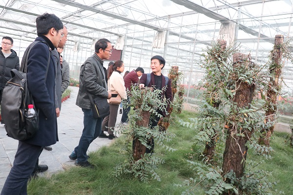 培訓班參觀托普云農(nóng)臨浦基地