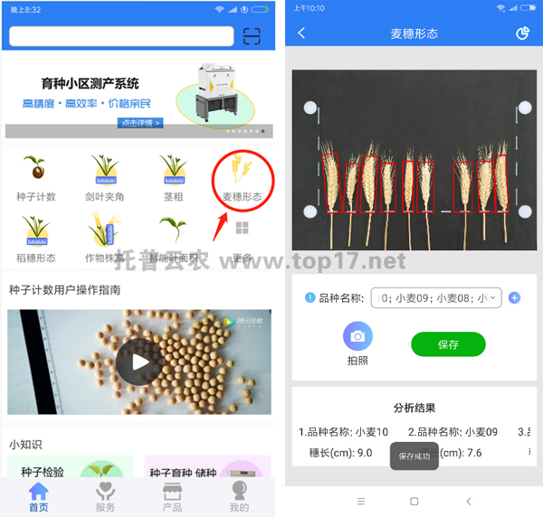 麥穗形態(tài)測(cè)量?jī)x